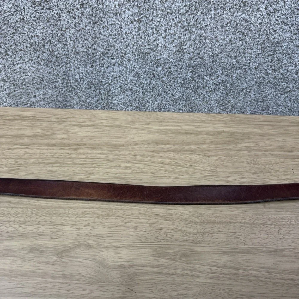Vintage Tony Lama‎ Belt  Men's Size 40 Brown Leather Western Made In USA K1207